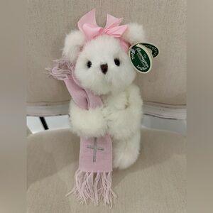 🦢 Christening Baptism 1st Communion Teddy Bear Patty Praysmore NWT Bearington